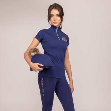 Shires Midnight Aubrion Team Short Sleeve Base Layer