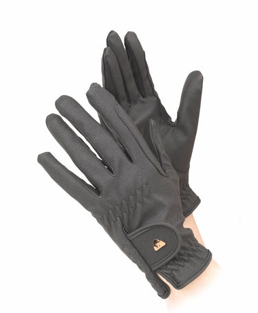 Shires Aubrion PU Riding Gloves - Child