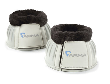 Buy the Shires ARMA Grey Fleece Topped Over Reach Boots | Online for Equine