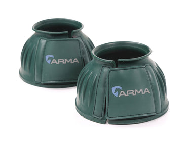 Buy the Shires ARMA Green Touch Close Over Reach Boots | Online for Equine