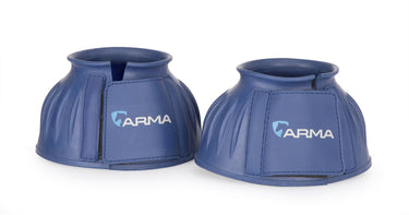 Buy the Shires ARMA Royal Blue Touch Close Over Reach Boots | Online for Equine