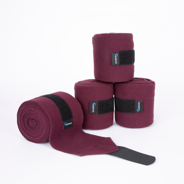 Buy the Shires ARMA Black Cherry Fleece Bandages | Online for Equine