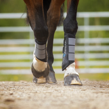 Buy the Shires ARMA Grey Neoprene Brushing Boots | Online For Equine