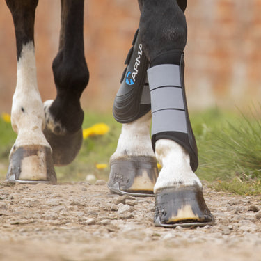 Buy the Shires ARMA Grey Neoprene Brushing Boots | Online For Equine