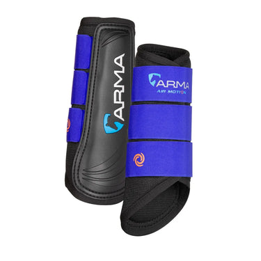 Buy the Shires ARMA Air Motion Royal Blue Brushing Boots | Online for Equine