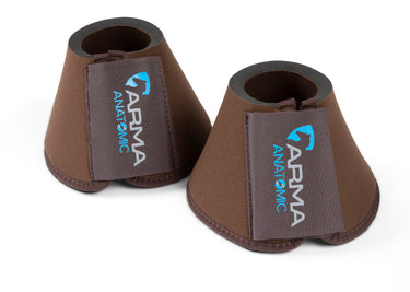 Buy the Shires ARMA Neoprene Brown Over Reach Boots | Online for Equine