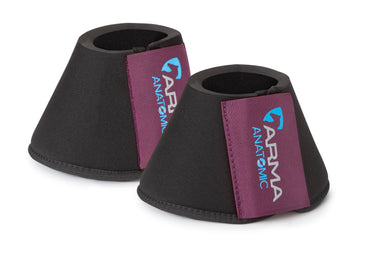 Buy the Shires ARMA Neoprene Plum Over Reach Boots | Online for Equine