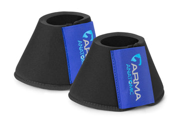 Buy the Shires ARMA Neoprene Royal Blue Over Reach Boots | Online for Equine