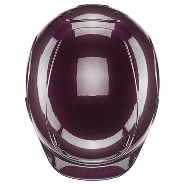 Uvex Kidoxx Burgundy Shiny Junior Riding Hat