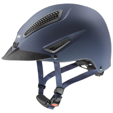 Uvex Perfexxion III Blue Matt Adjustable Riding Hat