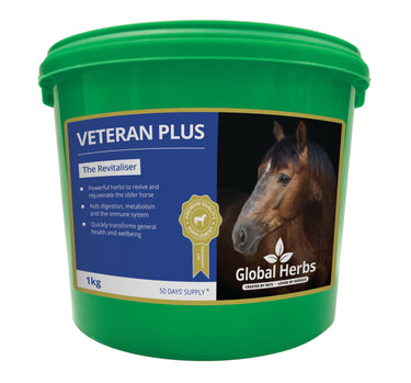 Buy Global Herbs Veteran Plus 1Kg| Online for Equine