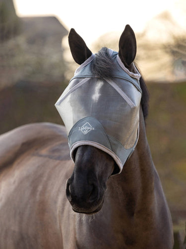 Buy Le Mieux ArmourShield Pro Standard Fly Mask Grey | Online for Equine