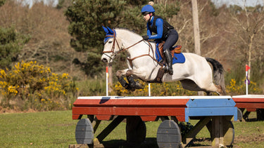 Buy LeMieux Luxury Suede Benetton Blue GP Square| Online for Equine