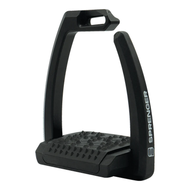 Buy the Sprenger AERO-Stirrups with blanking plug - Black | Online for Equine