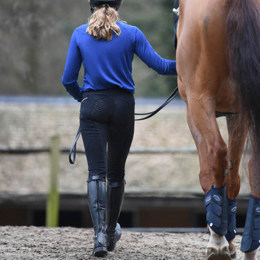 Weatherbeeta Navy Prime Ladies Long Sleeve Baselayer Top