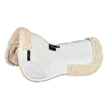 Buy the Shires ARMA White/Natural Cotton Half Pad | Online for Equine