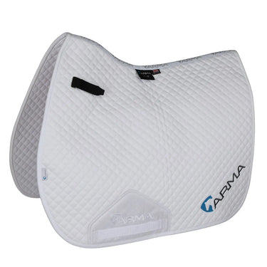 Buy the Shires ARMA White Branded GP Saddlecloth | Online for Equine