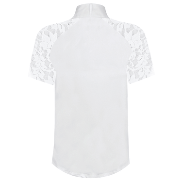 Equetech White Children's Junior Mia Competition Shirt