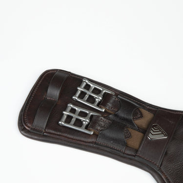 Buy the Shires Velociti Lusso Havana Dressage Girth With Elastic | Online for Equine