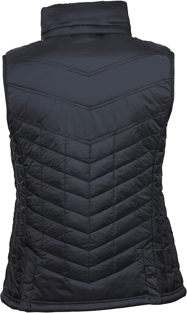 WeatherBeeta Ladies Black Gia Puffer Gilet - UK 6