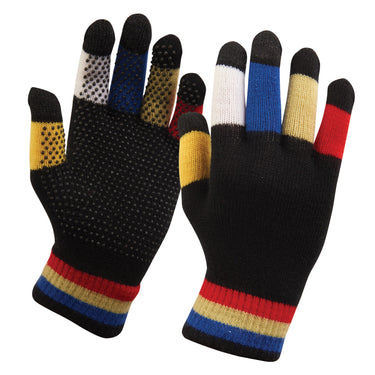 Dublin Black Childs Multi Magic Pimple Grip Riding Gloves