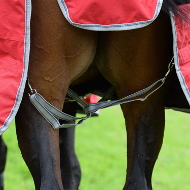 Weatherbeeta Red/Silver/Navy Comfitec Classic Standard Neck Lite Plus Turnout Rug