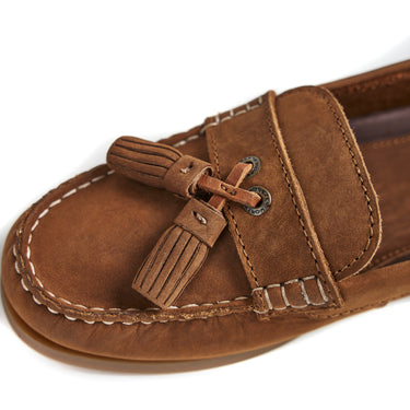 Buy the Shires Moretta Alita Tan Ladies Loafers | Online for Equine