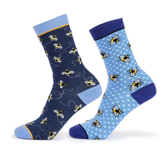 Buy the Shires Aubrion Childs Bamboo Bee Ankle Socks 2 Pack | Online for Equine