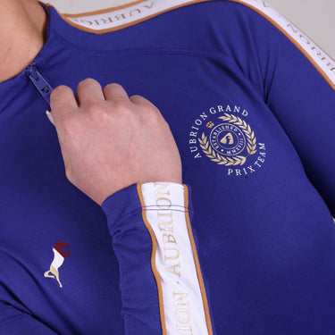 Buy Shires Aubrion Team Ladies Blue Long Sleeve Winter Base Layer|Online for Equine