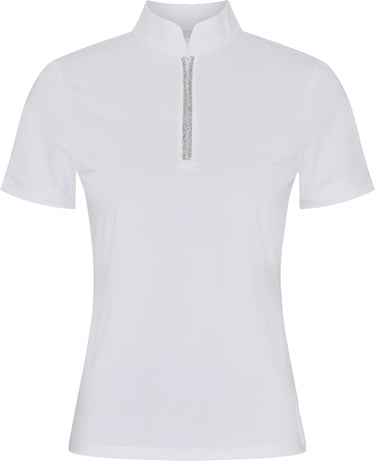 Catago Nice 1/4 Zip White Ladies Competition Shirt