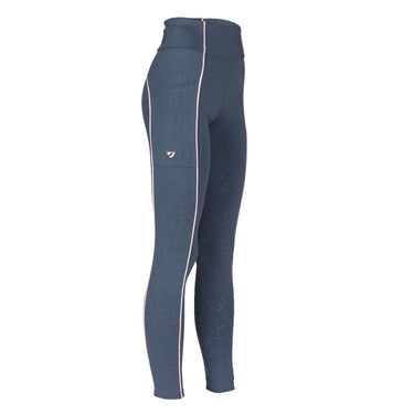 Buy Shires Aubrion Sculpt Linear Ladies Navy Riding Tights | Online for Equine