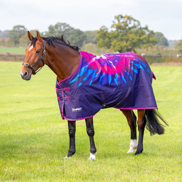 Buy Shires Tempest Original 200g Pink Tie Die Turnout Rug | Online for Equine