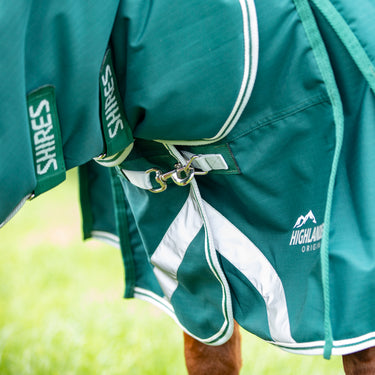 Buy the Shires Highlander Original Green 300g Combo Turnout Rug | Online for Equine