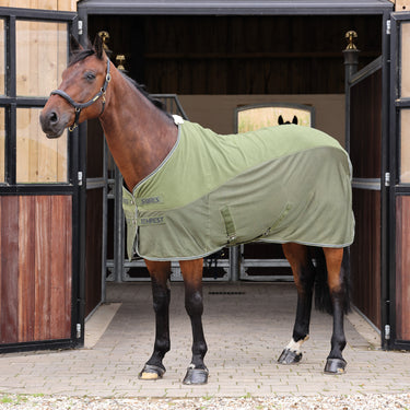 Shires Tempest Original Khaki Fleece/Mesh Cooler Rug