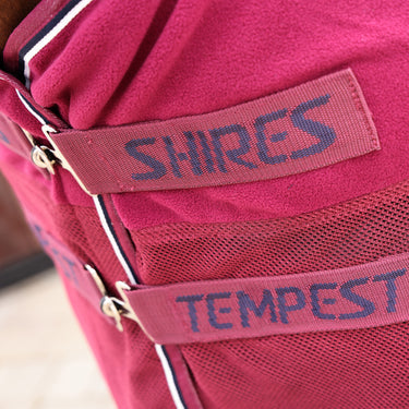 Shires Tempest Original Maroon Fleece/Mesh Cooler Rug