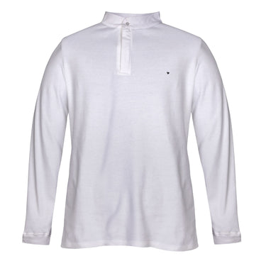 Buy the Shires Aubrion Mens Winter White Riding Shirt | Online for Equine