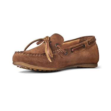 Buy the Shires Moretta Sofia Tan Moccasins | Online for Equine