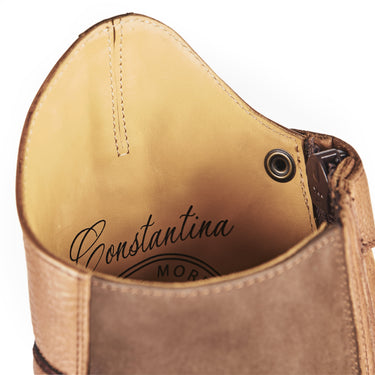 Buy Shires Moretta Tan Constantina Laced Front Riding Boots | Online for Equine