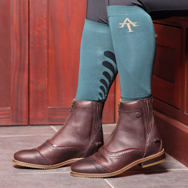 Buy the Shires Moretta Brown Martina Paddock Boots | Online for Equine