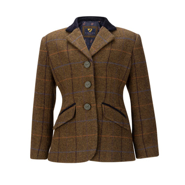 Shires Rust Check Aubrion Childs Saratoga Jacket