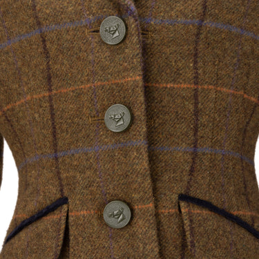 Shires Rust Check Aubrion Childs Saratoga Jacket