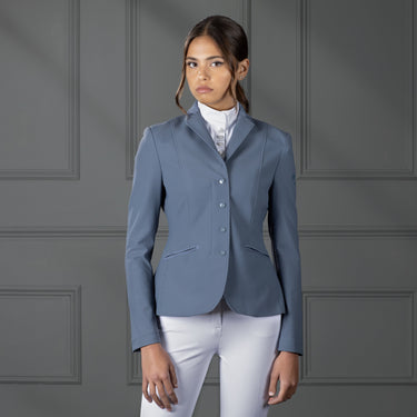 Buy the Shires Aubrion Storm Grey Brixton Show Jacket | Online for Equine