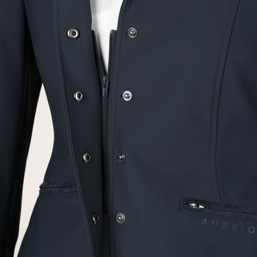 Buy the Shires Aubrion Navy Brixton Show Jacket | Online for Equine