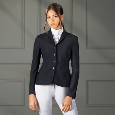 Buy the Shires Aubrion Black Newton Show Jacket | Online for Equine