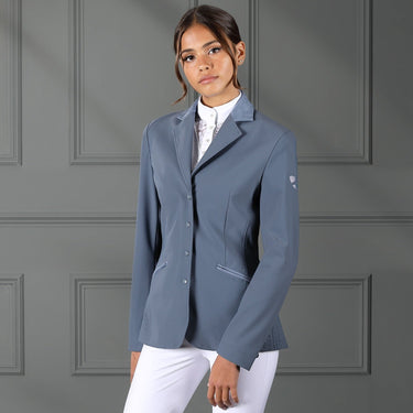 Buy the Shires Aubrion Storm Grey Bolton Show Jacket | Online for Equine