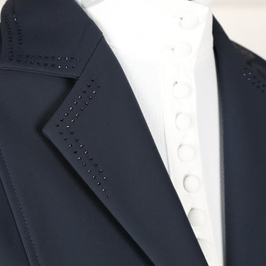 Buy the Shires Aubrion Navy Wellington Show Jacket | Online for Equine