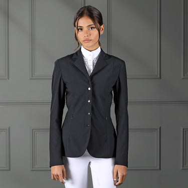 Buy the Shires Aubrion Black Dartford Show Jacket | Online for Equine