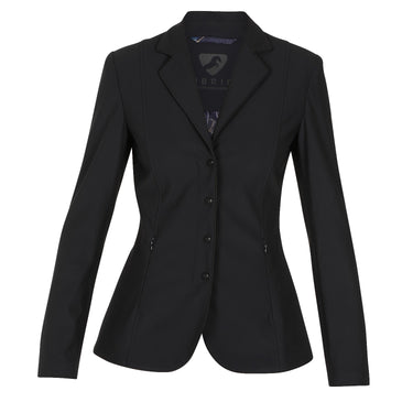 Buy the Shires Aubrion Black Young Rider Dartford Show Jacket | Online for Equine