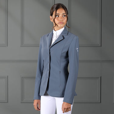 Buy the Shires Aubrion Storm Grey Dartford Show Jacket | Online for Equine