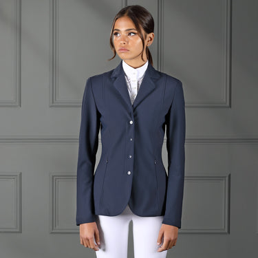 Buy the Shires Aubrion Navy Dartford Show Jacket | Online for Equine